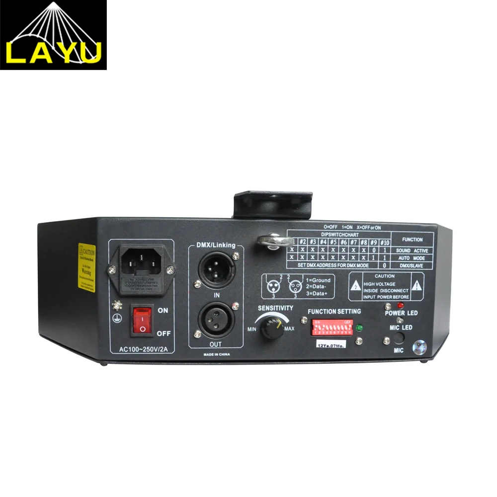 dj laser show system LAYU D750RGB 3 head christmas disco KTV party RGB laser light