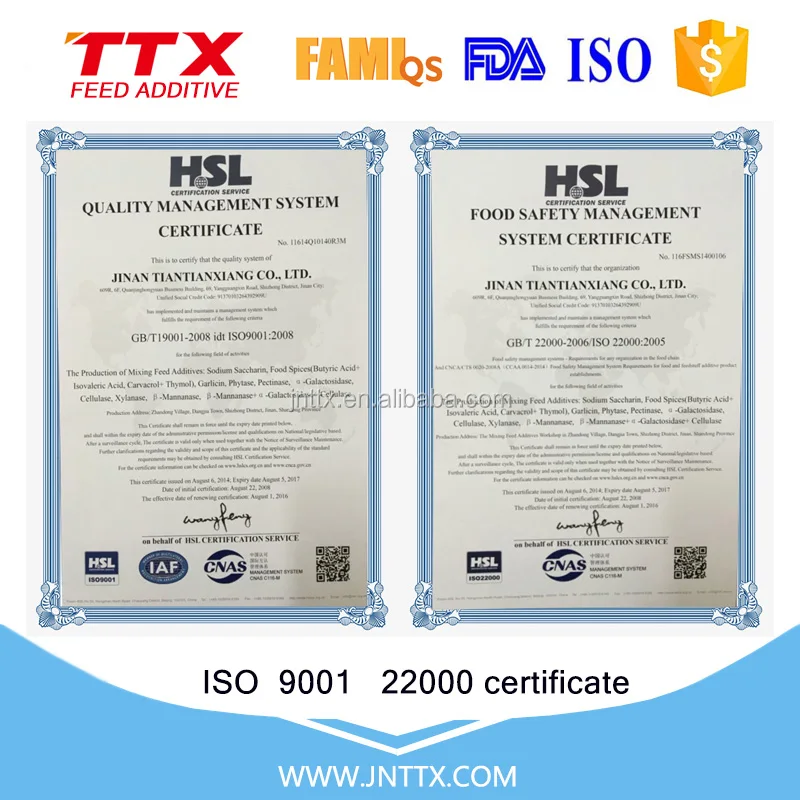 
Best Thermostable Phytase TTX Thermostable Phytase Granular 