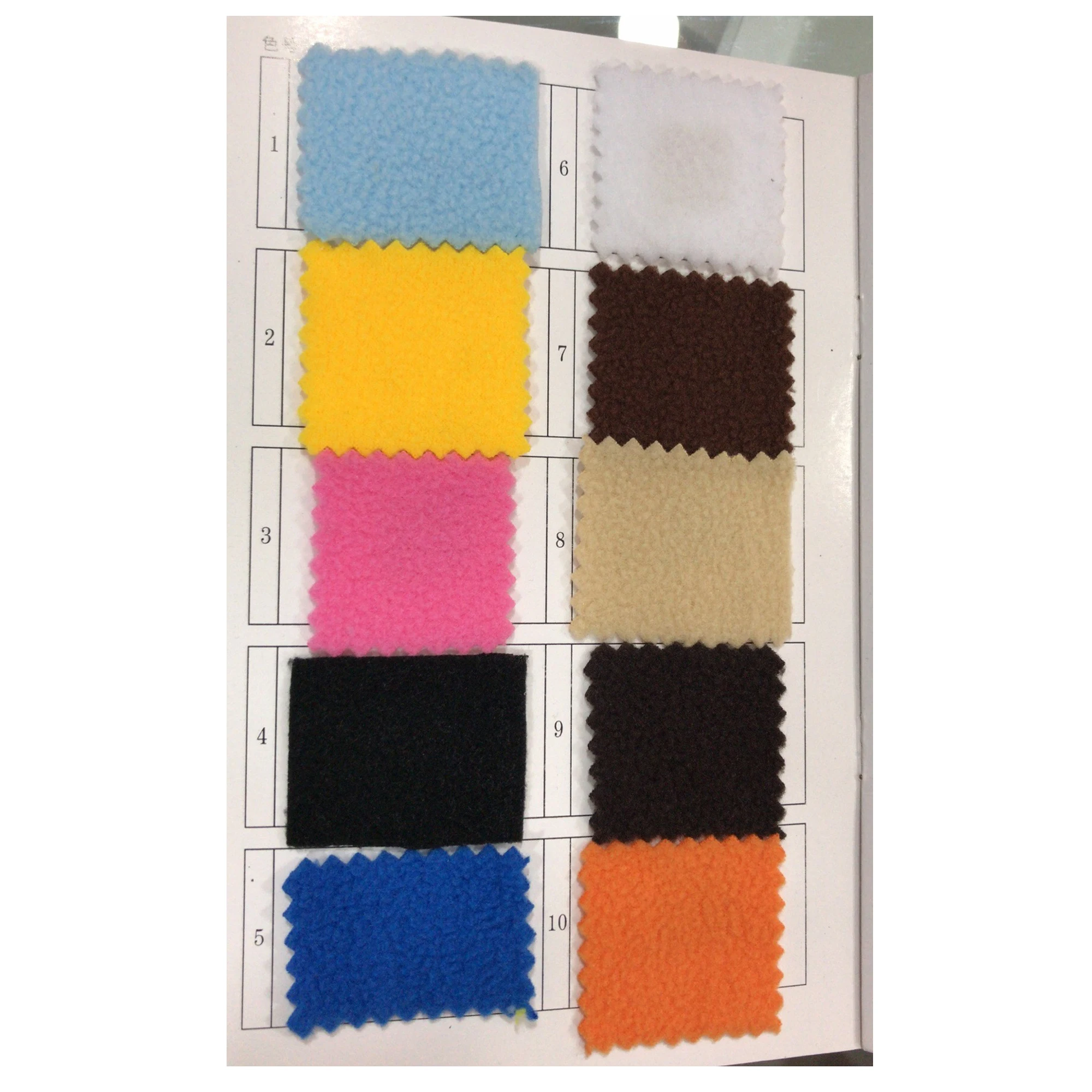 150D144F Microfiber Polar Fleece Clothing Fabric Customized A Large Number of Spot Double-sided anti-pilling Polar Fleece Fabric