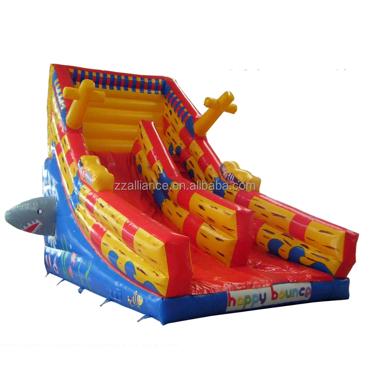 Alliance factory supply sea world slide inflatable slide children park bouncer slide indoor or outdoor party renting