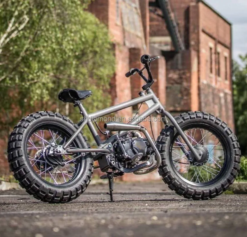 125cc скремблер bmx моторизованный велосипед/плоский трекер bmx/125 мл толстый мини-велосипед caferacer cub/125см3 винтажный bmx поплавок грязевой велосипед