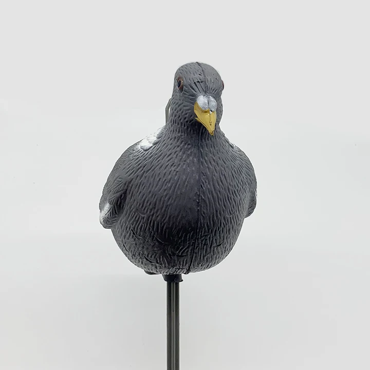 Hard PE Pigeon Decoys Plastic Bird Decoys Pigeon Bait Hunting Decoy For Outdoor