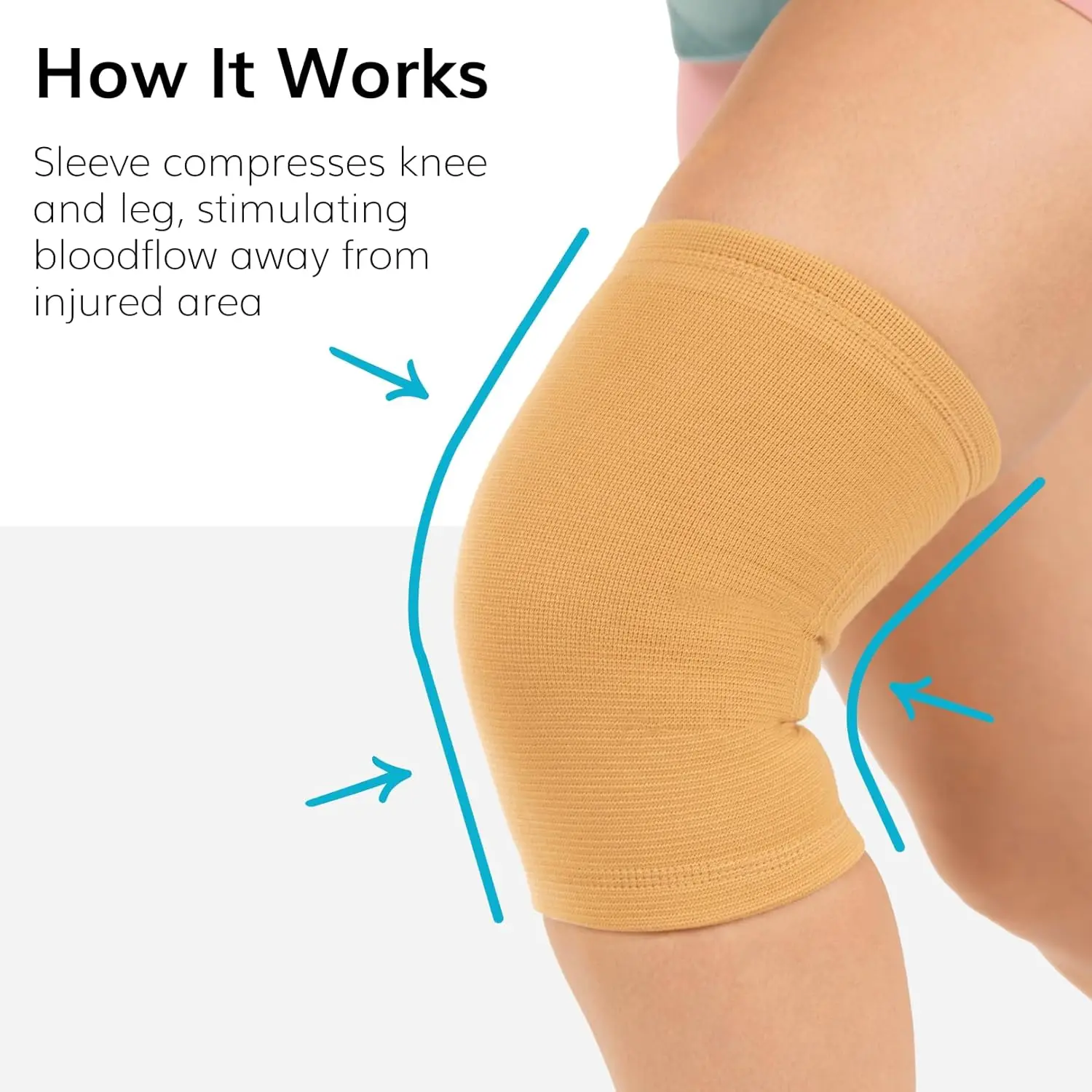 Quality Product Sport Support Knee And Elbow Pads Knee Brace Gym Knee Protection