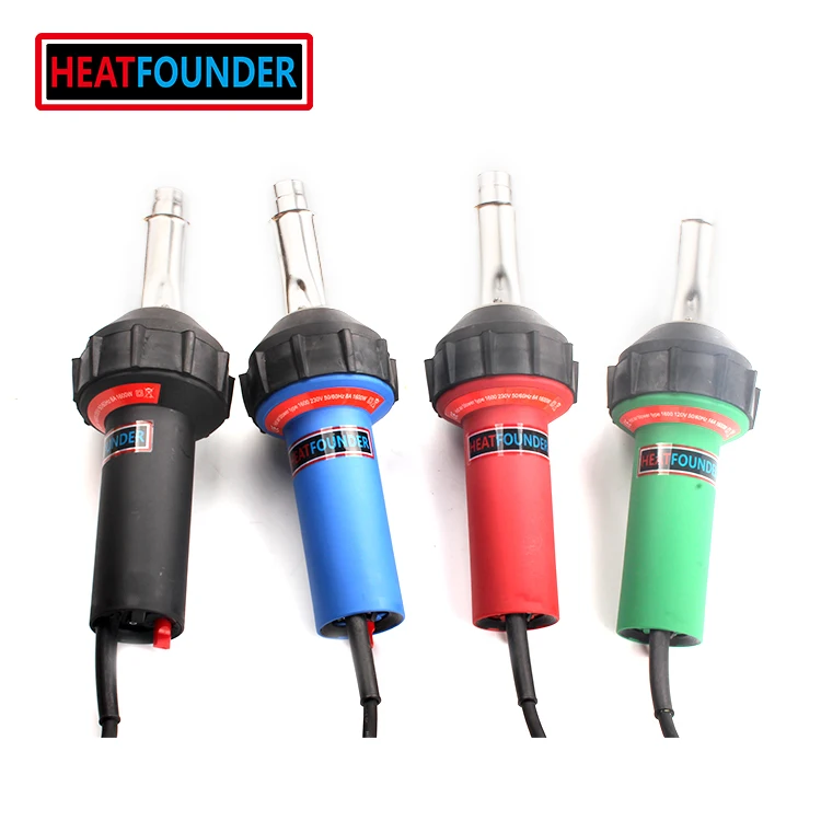 HEAT FOUNDER Professional 120V 230V 1600W 3400W Hot Air Weld Heat Gun For Tarpaulin, PVC BannerWelding