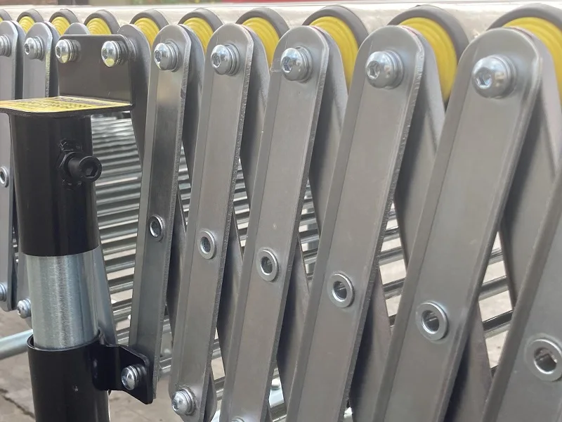 Automatic Product Line Powered motorized flexible Expandable Roller Conveyor System