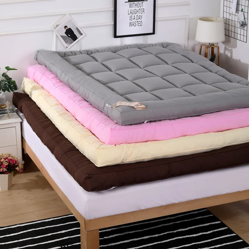 Hot selling Polyester mattress Soft Down alterative 10cm  Mattress Topper For 5 star hotel