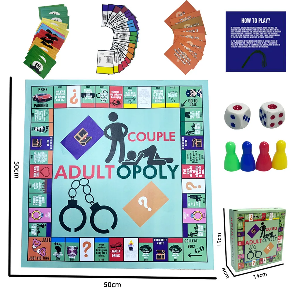 2024 New Adult Game  Play Fun Couple Board Game
