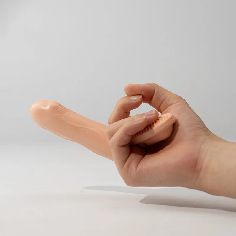 Finger Sleeve Vibrator G Spot Massage Nipple Vaginal Clitoris Stimulate Masturbator Sex Toys For Women Les Orgasm Adult Products