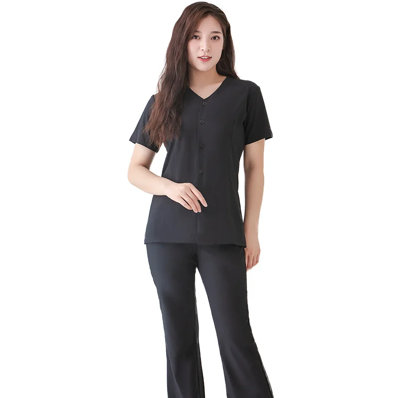 Wholesale Fashionable Scrubs Uniforms Sets Nurses Clothing Custom Hospital Stretch Medical Scrubs
