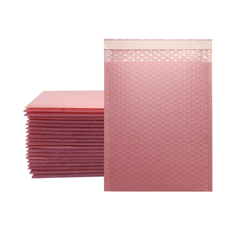 Wholesale Customizable Color Bubble Bag Moisture-Proof Pearlescent Film Foam Express Clothing Packaging Low Price