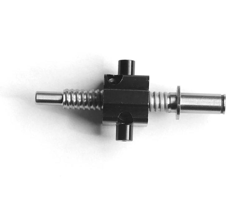 Non-standard connected motor ballscrews customized 0601 ball screw