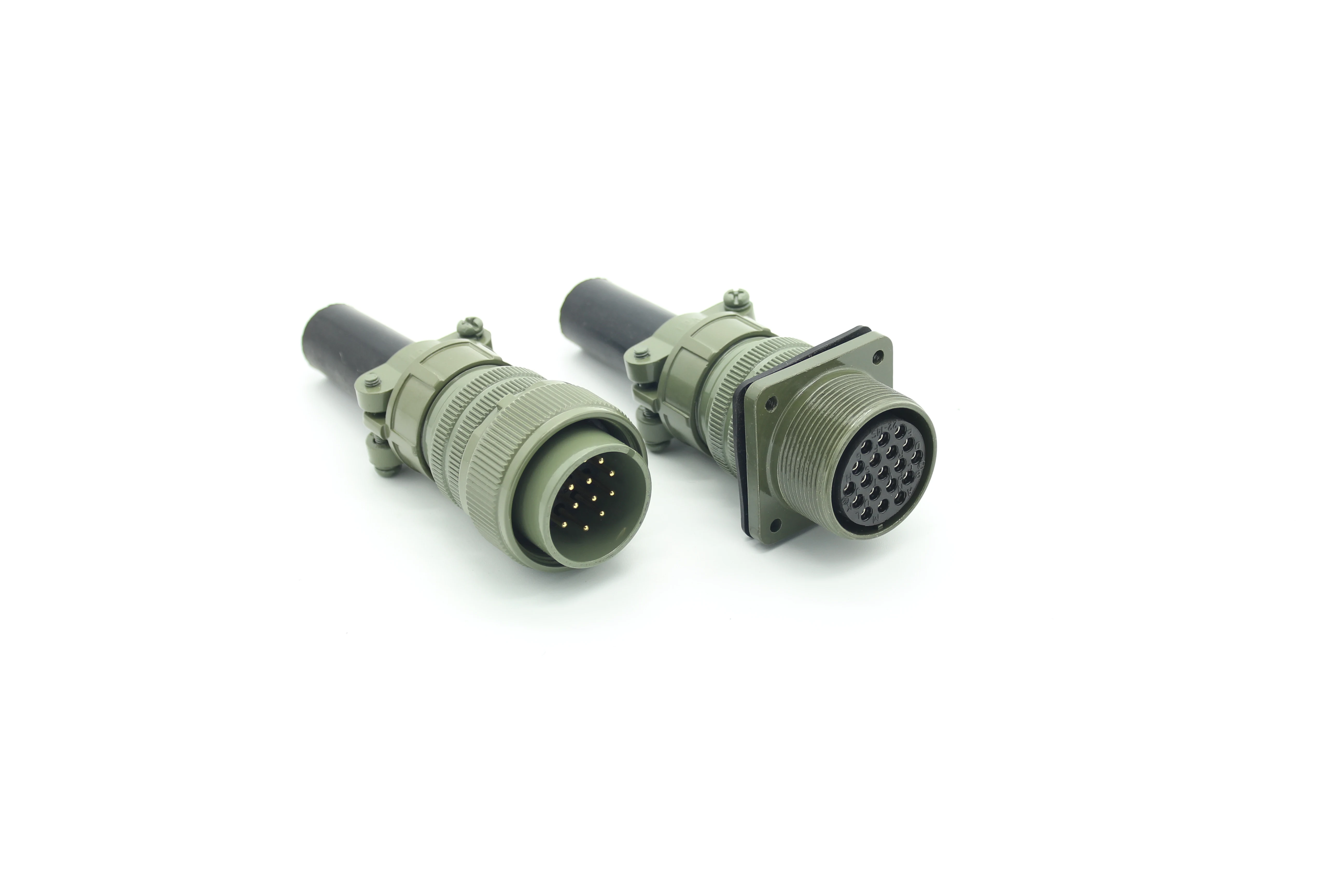 Connector Used For Military 5015 Series Circular Amphenol Ms3100 22-22p Replacement Connector Crimp Pin Contacts