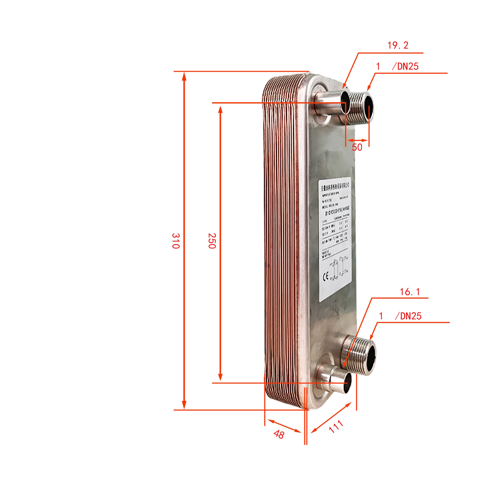 M15-Bfg Plate Heat Exchanger Gasket For Refrigeration Replace Gea Vt10 Heat Exchanger Gasket And Plate