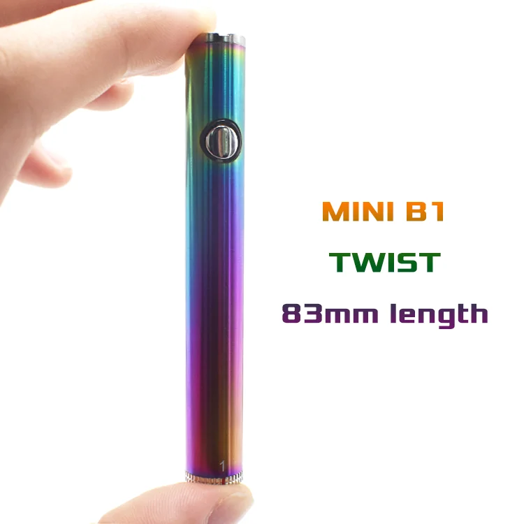 
Wholesale OEM 510 thread dial contral cbd oil vape pen batteru adjustable voltage usb slim vape battery 
