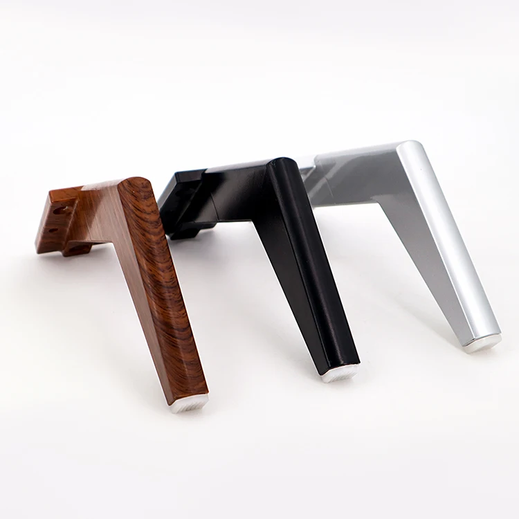 Hardware Accessories High precise Iron V-Shaped Furniture feet Metal V Shaped plastic Sofa Leg