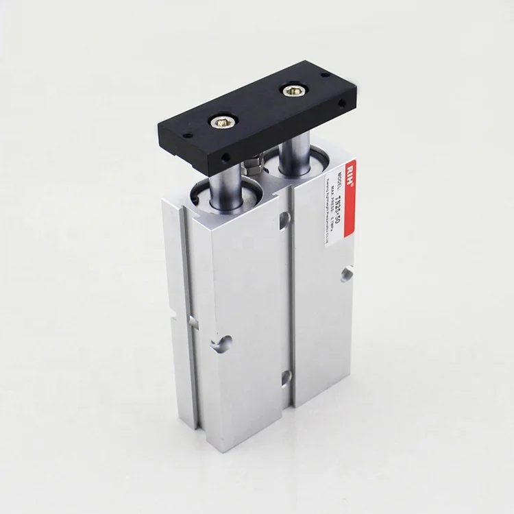 RIH pneumatic TN series cylinder guide double-shaft twin-rod