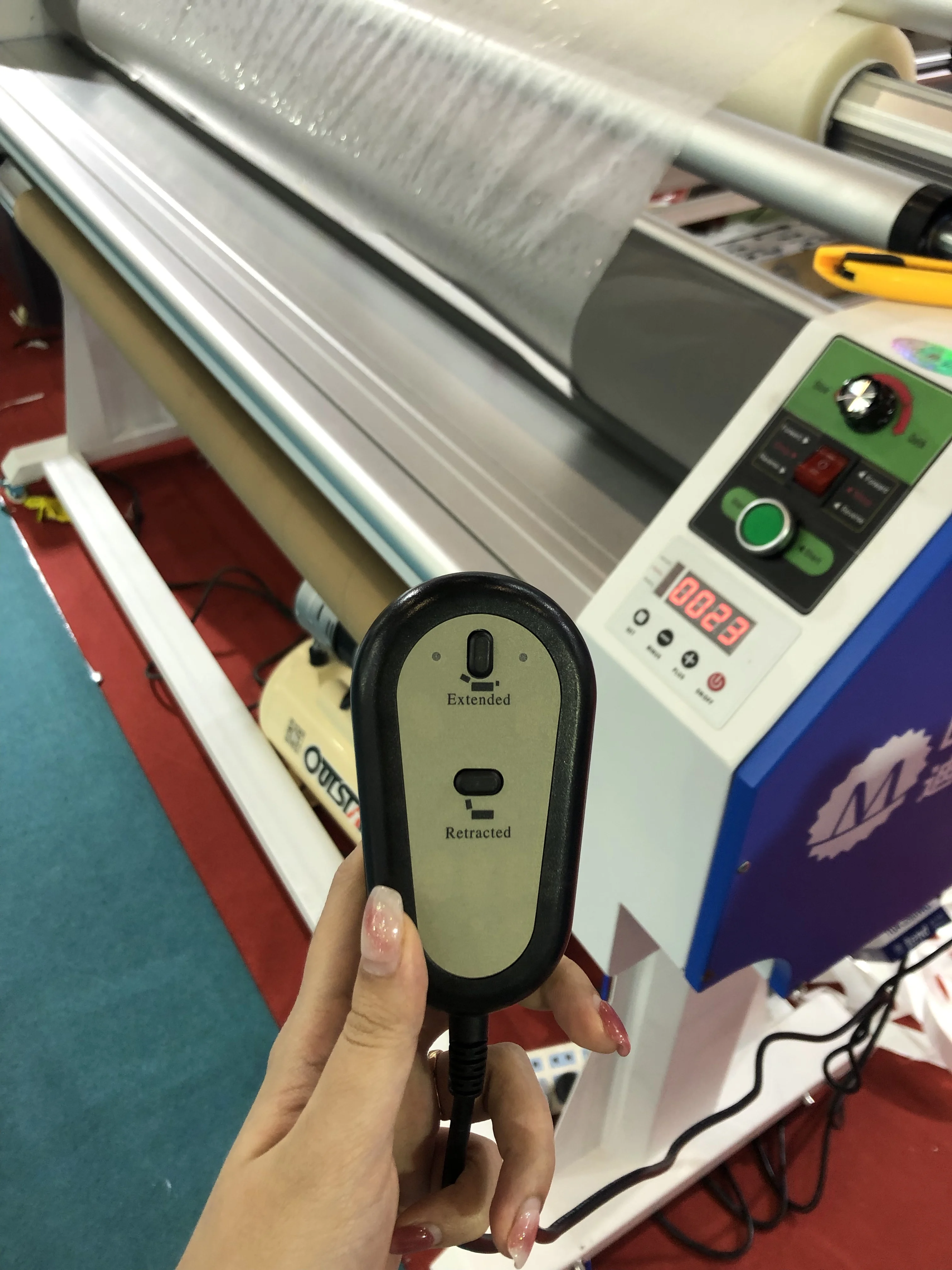 DMAIS M9  DMAIS Industry Automatic Rotary Laminator 62 inch 1600mm 160cm 1.6m Hot Laminating machine