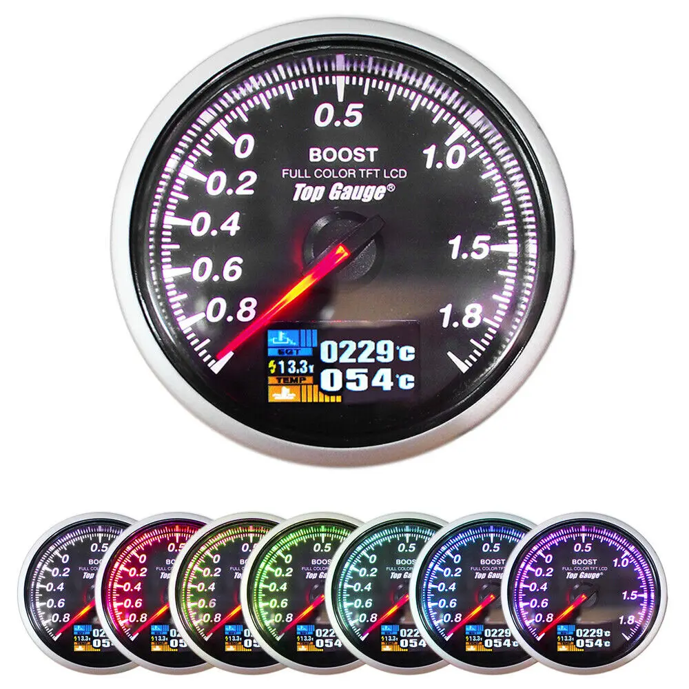 
Free Customized 3D Design Gauge Pod - OBD2 4 in 1 Gauge 60mm Compatible with Mini Cooper R55-58 