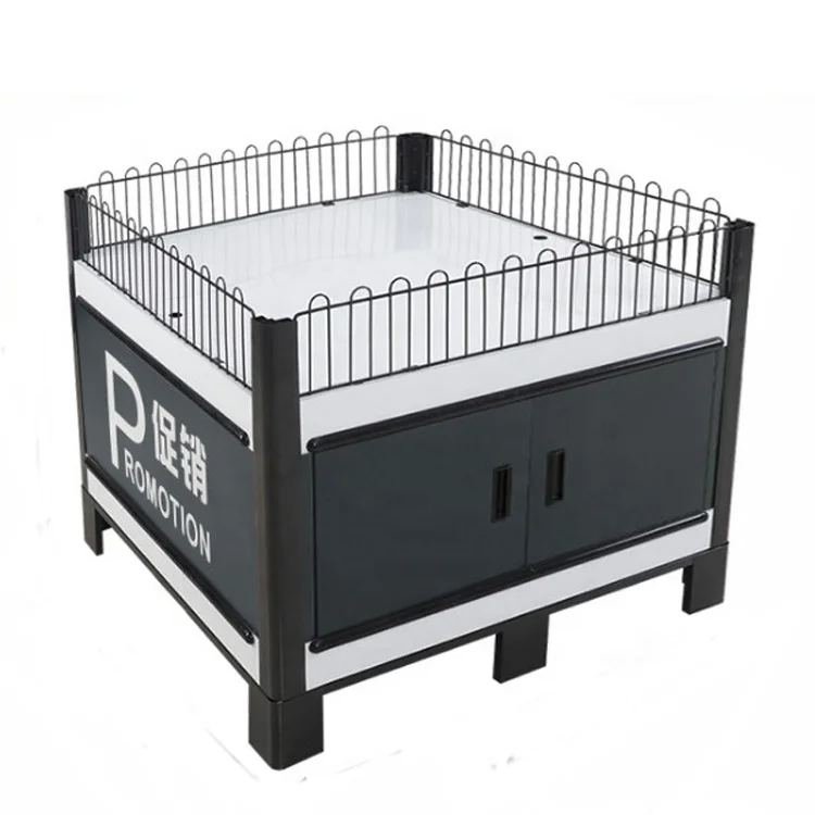 customized Manufacture Supermarkets Promotion Table Stands For Display Metal display rack