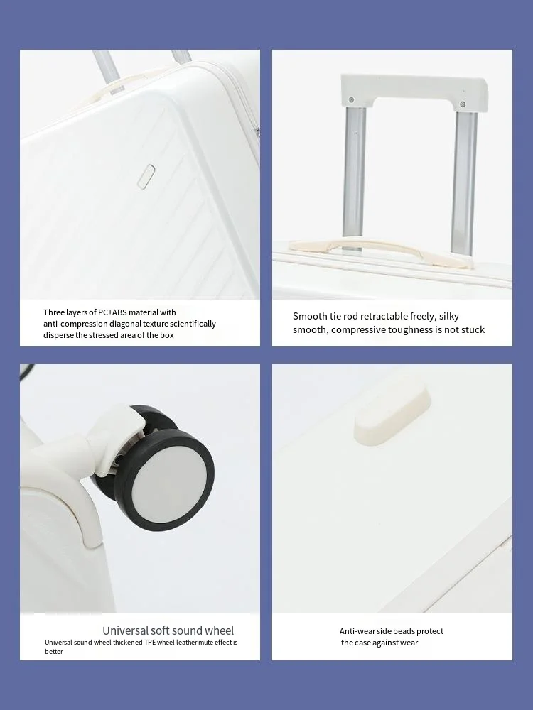 Factory Wholesale Travelling Bags Luggage Trolley Set Suitcase 3 pieces ABS PC Luggage For Outdoor Sport