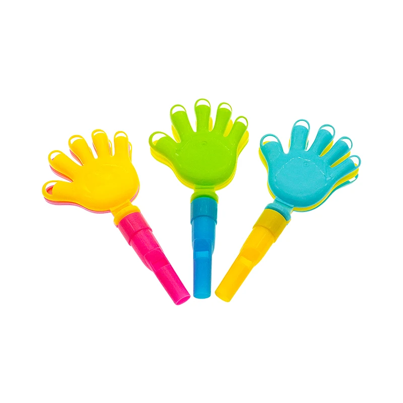 Cartoon Whistle Toys Mini Hand Clapper Whistle Sound Maker Cheap Promotional Toys for Kids