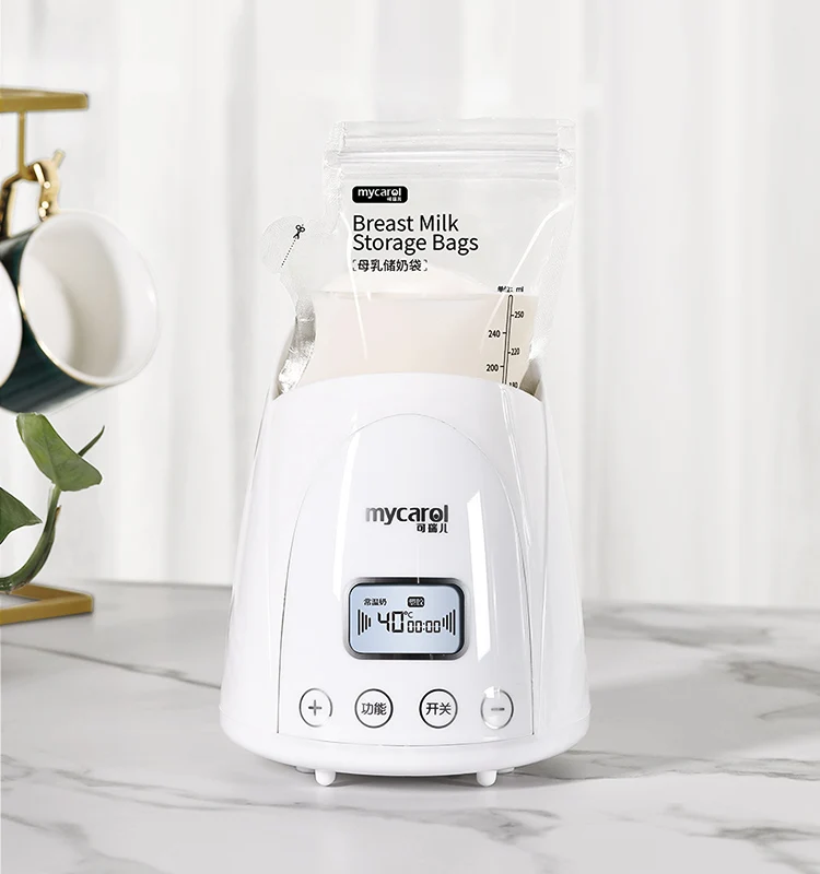 BPA free stand up design 200ml breast milk storage bag