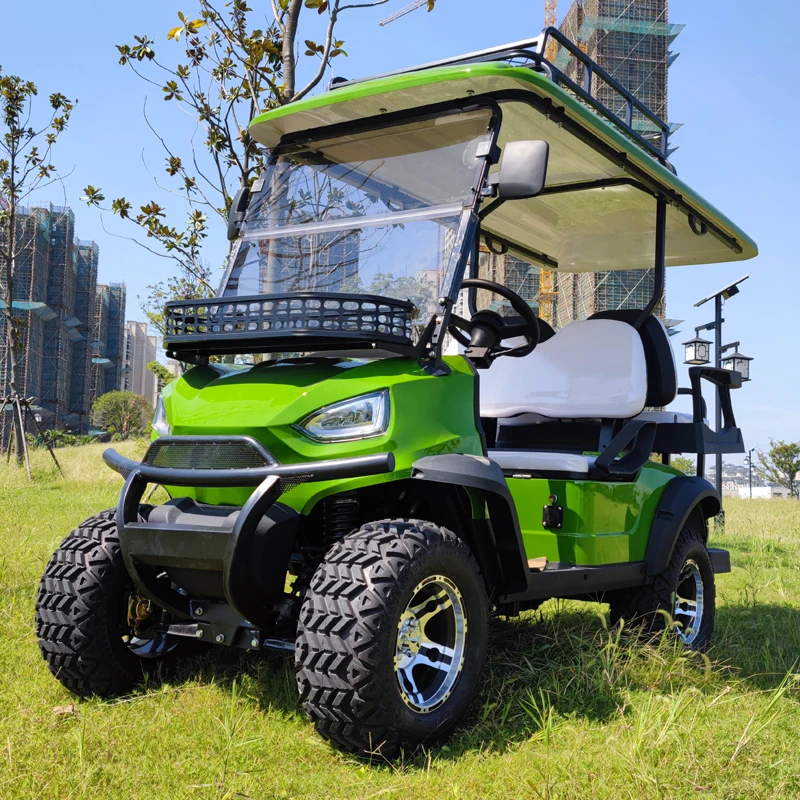 72V 7500W 5000W 4000W Electric Golf Kart 4 Seater Golf Carts With Curtis Controller