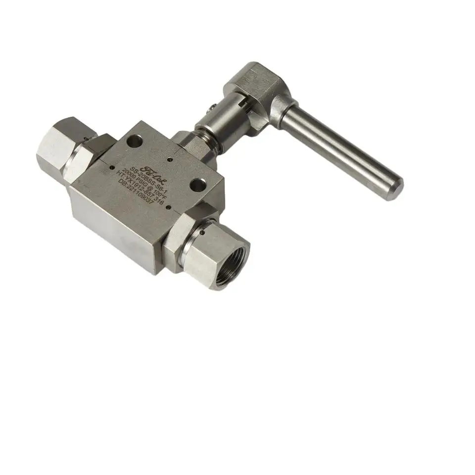 parker valve Stainless steel high pressure ball valve FD-LOK hydraulic control valve