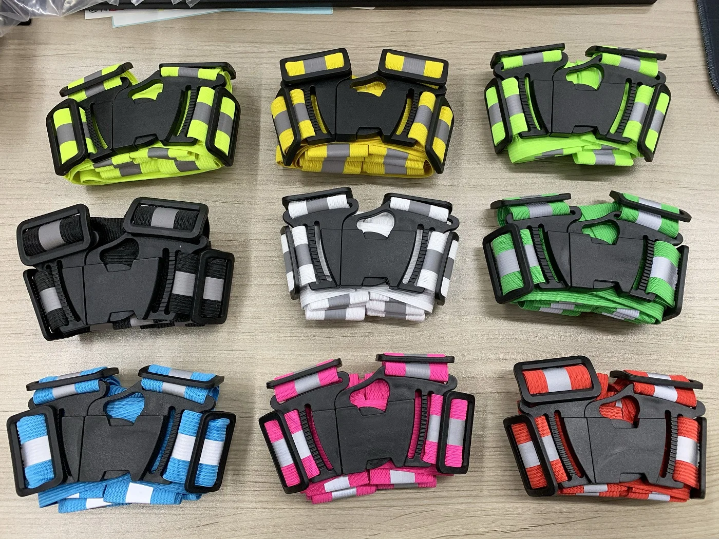 In Stock Hi-viz Lighting Visibility Elastic Professional Reflective Straps Night Running Security Safety Warning Reflective Belt