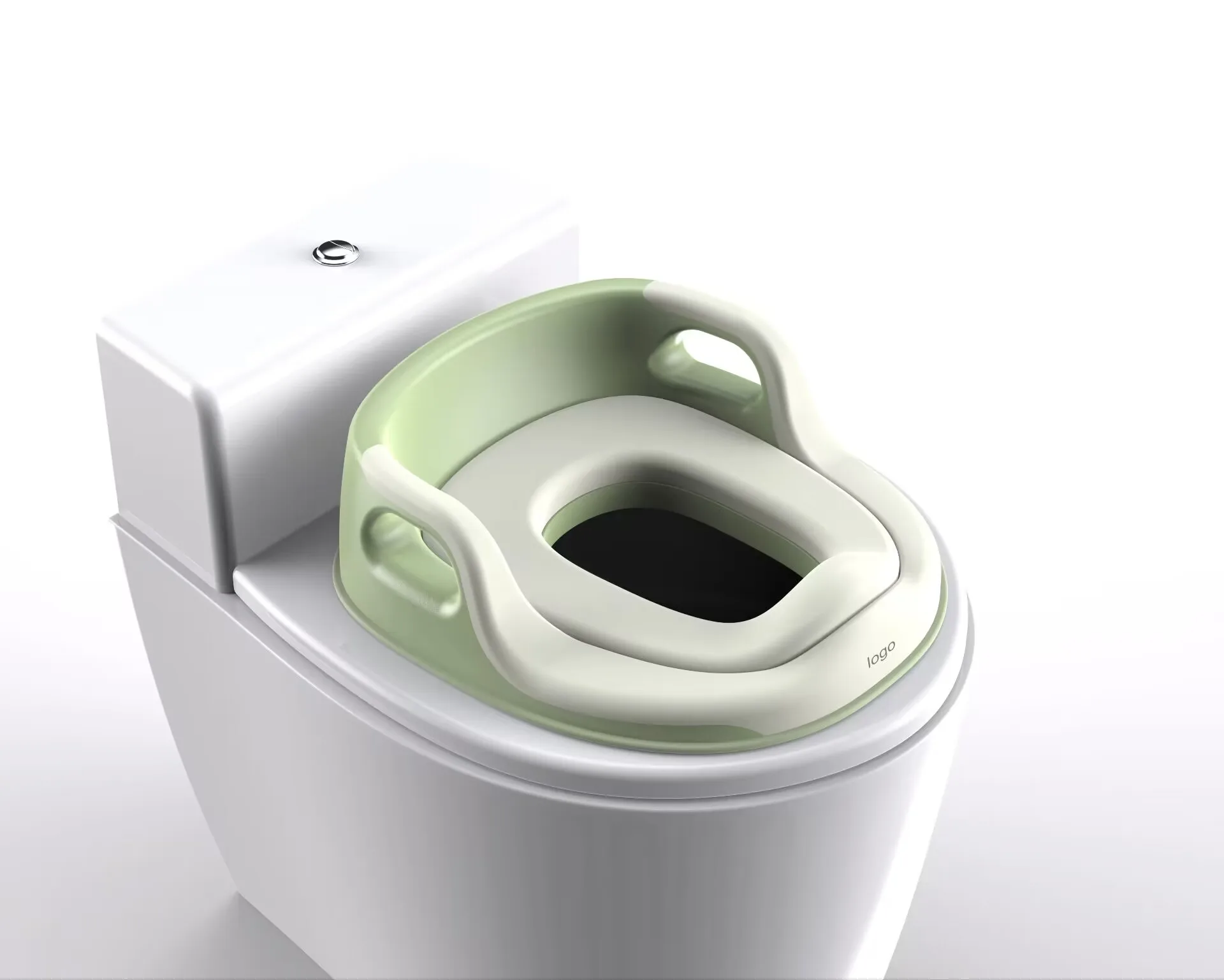 PP TPE PU Portable Soft Baby Toilet Potty Training Seat Cover for Boys Girls Toddlers with Handles Fits Round Oval Toilets