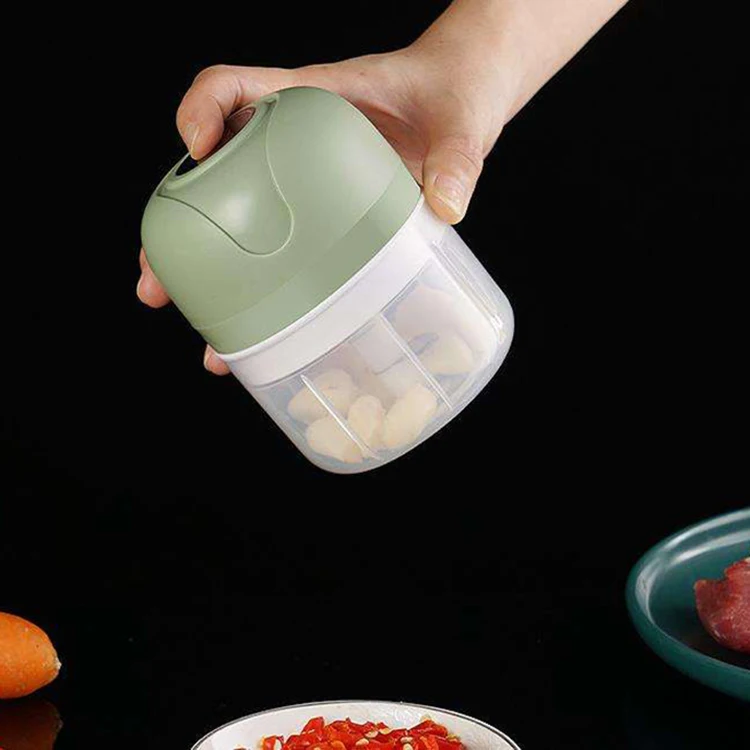 Оптовая продажа электрическая мини-USB перезаряжаемая мясорубка для чеснока