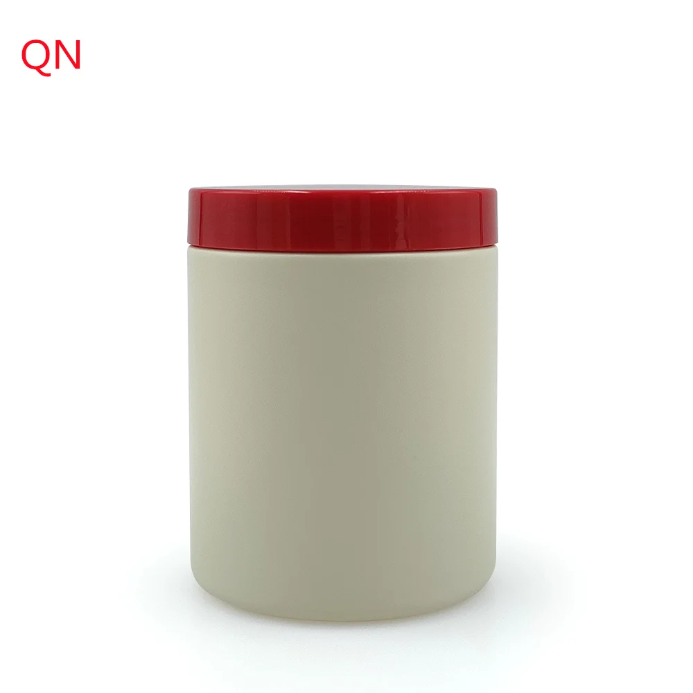 soft touch squeezable 600ml Spa hdpe hair mask gel  plastic containers cosmetic body cream hair product PACKAGING JAR