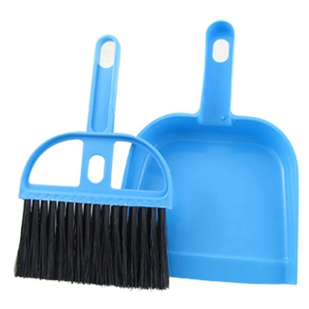Mini PP Plastic Dustpan Brush Set for Home Use Includes Broom Head