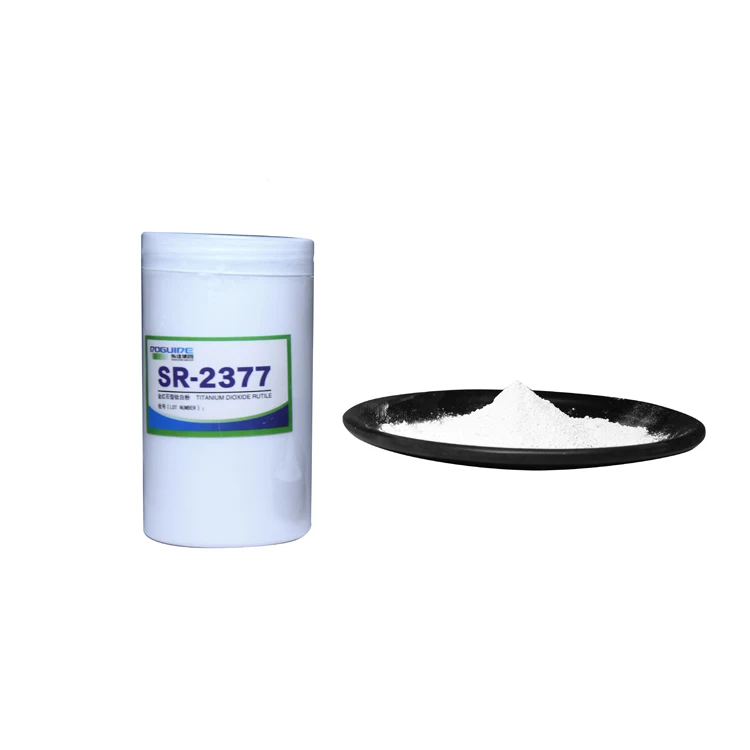 Tio2 rutile Industrial Grade titanium dioxide  sr2377 pvc customer in india