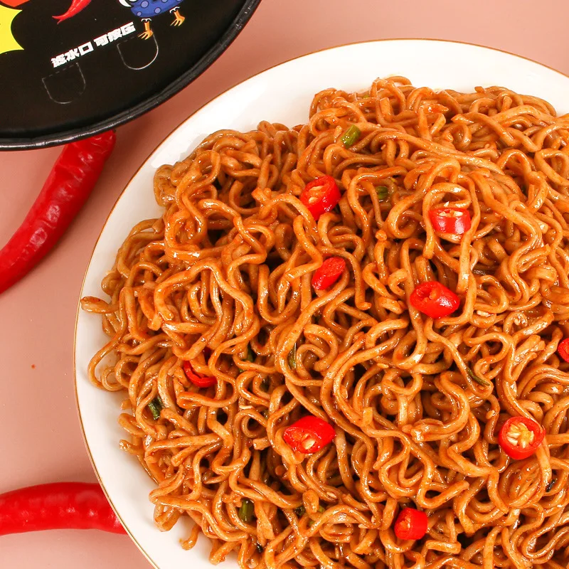 One bowl meal replacement non fried ramen turkey noodles buldak noodles buckwheat  instant cup noodles