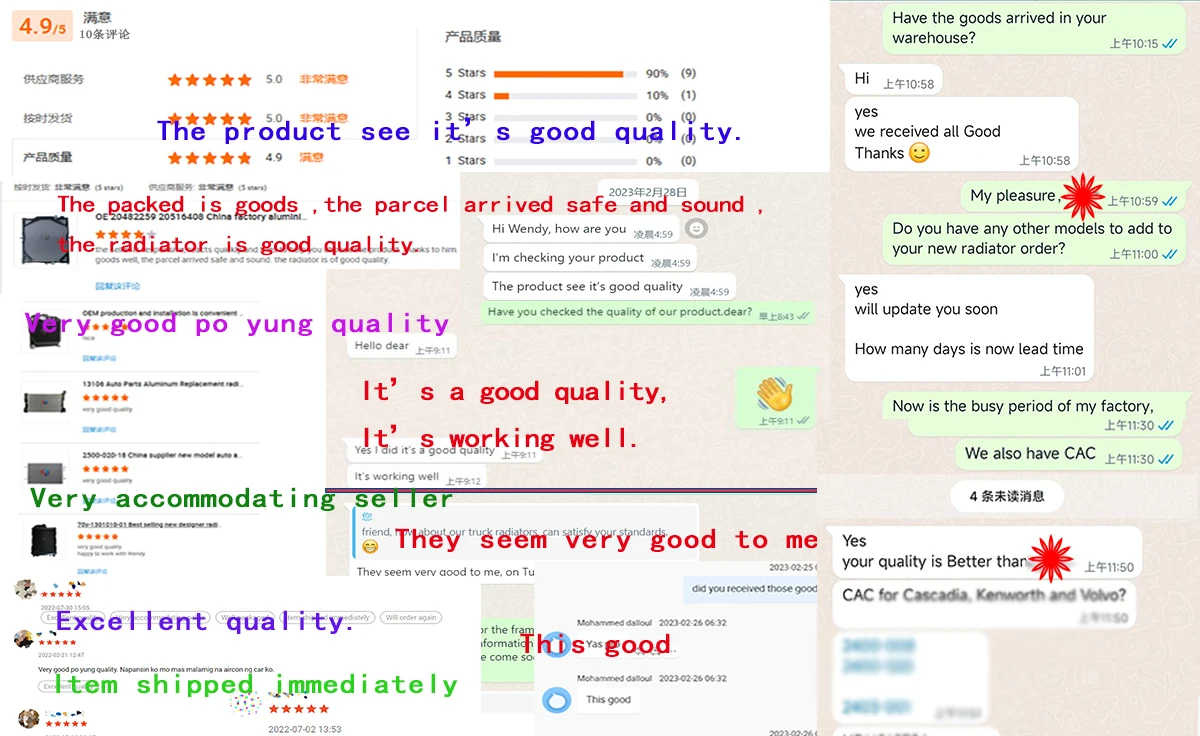 52014947AB 4401-1309 Aluminum custom intercooler manufacturers for Ram 1500 Laramie  air to water intercooler