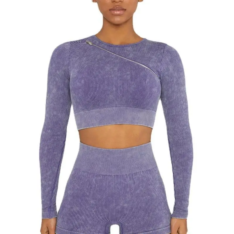 Autumn and Winter High Elastic Bodybuilding Women Stretch Quick-drying Running Seamless Yoga Wear For Women