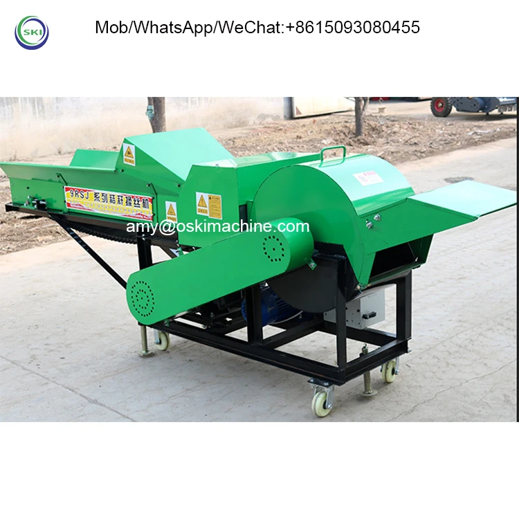 Hay Cutter Machine Livestock Breeding Straw Kneading Chaff Cutter Grass Chopping Machines