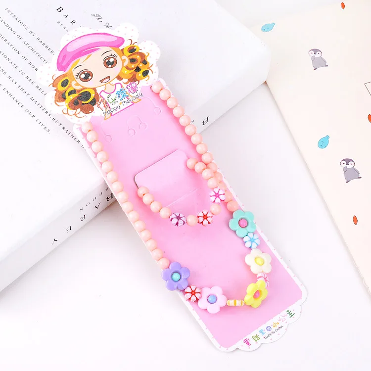 wholesale high quality new style gifts accessories baby girl fashion necklace bracelet set