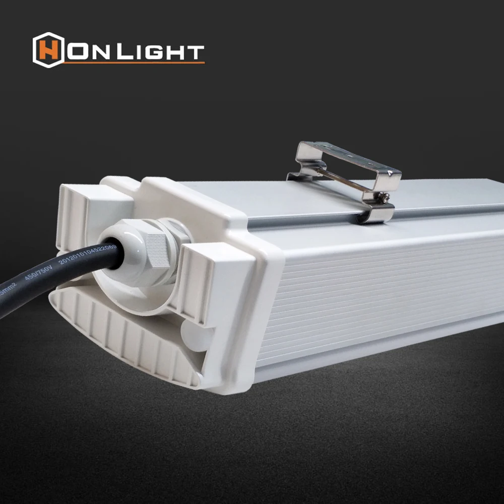 40W 60W high ceiling light fixture heat proof resistant led light fittings 5000lm high lumen led batten