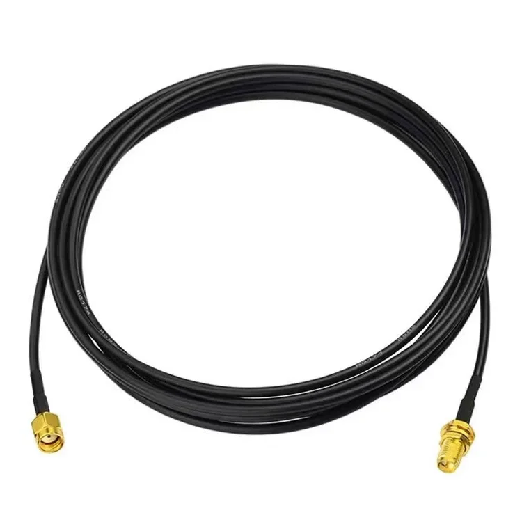 RG174 feeder wifi wireless card routing antenna extension line SMA male to SMA female adapter cable