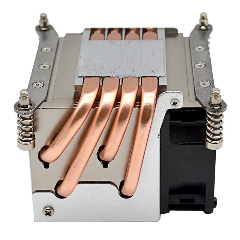 2U server 2U radiator 4 heat pipe double ball temperature control 1366 lga 2011 motherboard cpu ram cooler