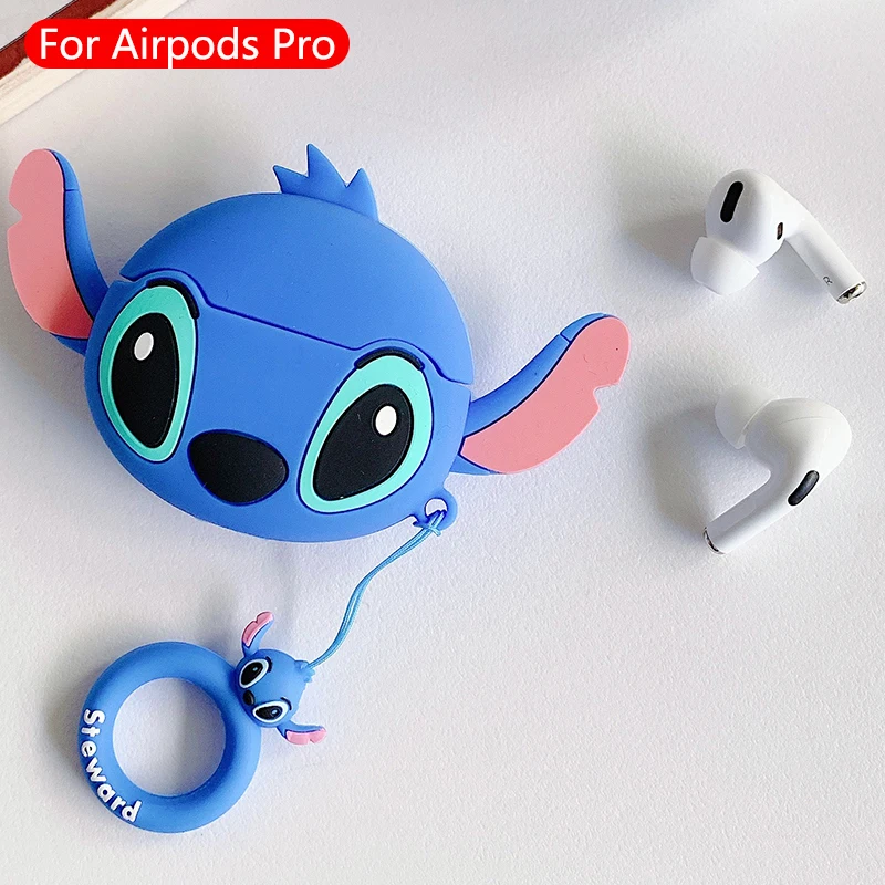 Милый мультяшный чехол для наушников airpods