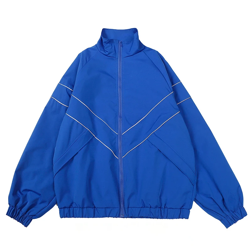 Custom High Quality Windproof Outdoor Sports Jacket Waterproof Baggy Reflective Jackets