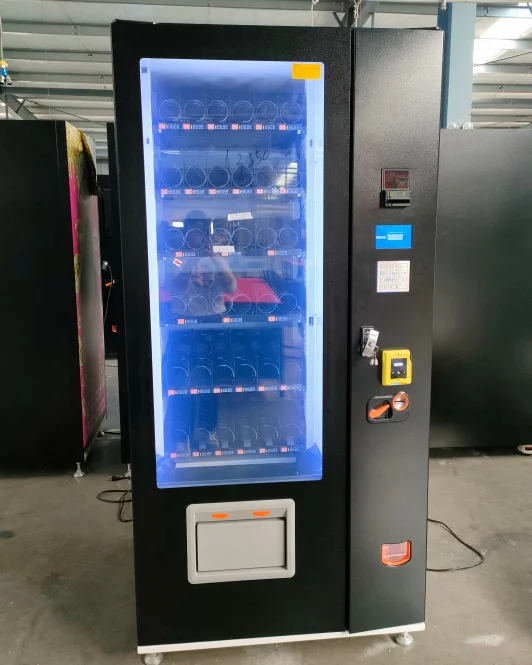 Distributeur automatique intelligent de  casse-croute de salade de fruits