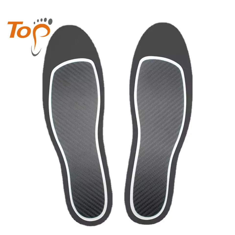 pd-03 arch orthotic support carbon fiber insoles unisex shock absorbing active carbon insoles
