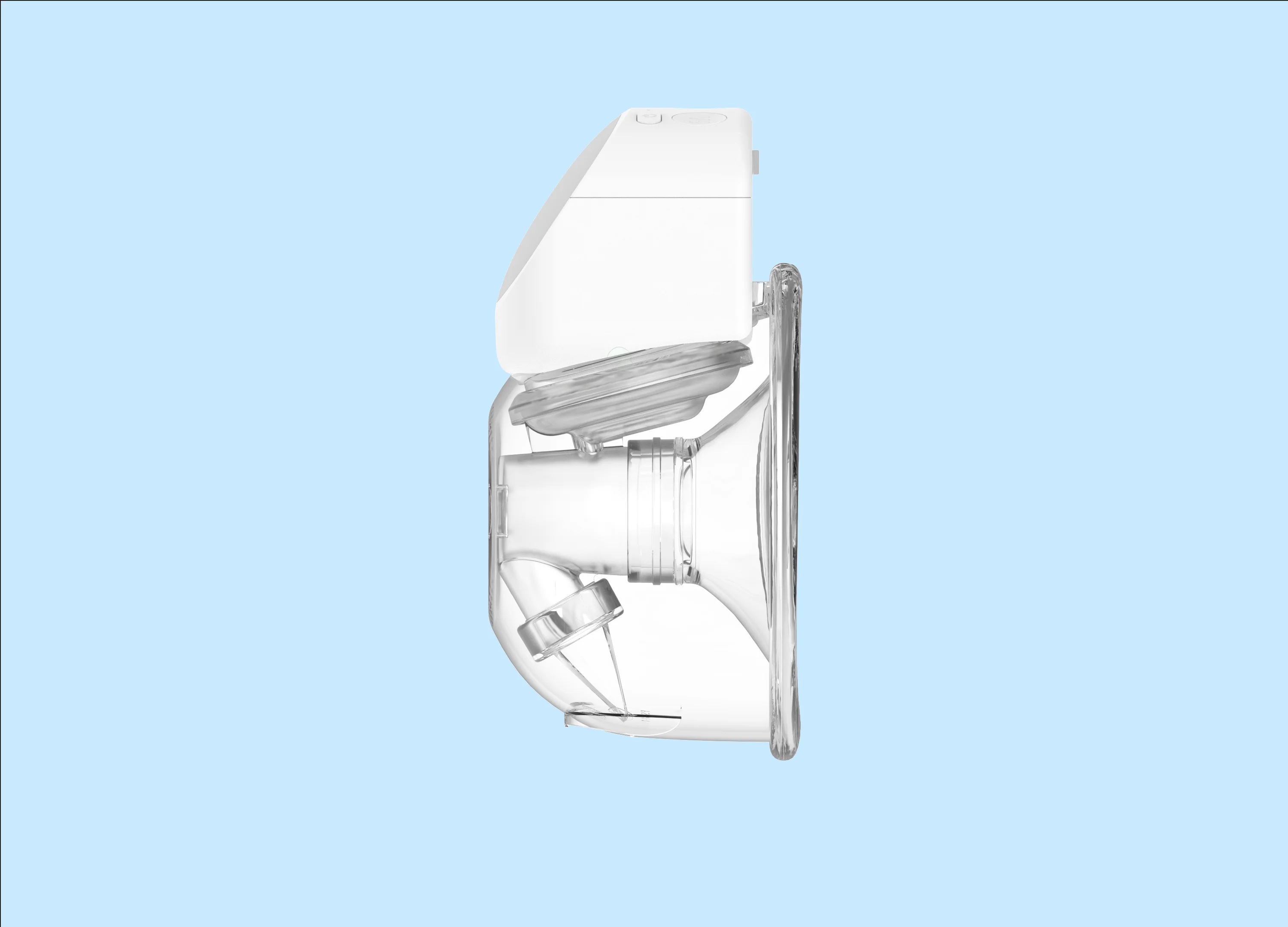 Electric Wearable Breast Pump  180ml 9 Levels Adjustment Portable Breast Pump Hands Free Baby Product