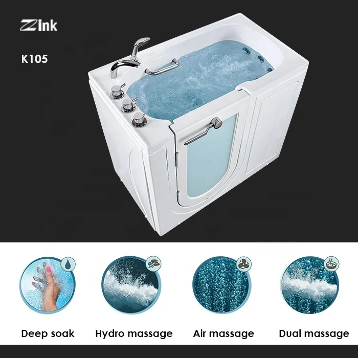 
Zink K105 China Indoor Massage Corner Seniors Bath Tubs Old People 