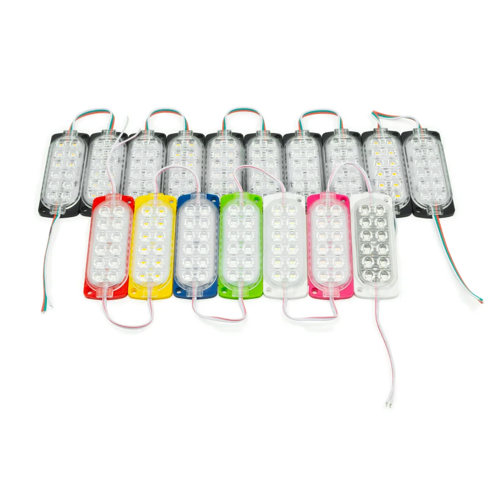 Умные Светодиодные лампы COB 12 светодиодов модуль ламп RGB В 5 Вт декоративное освещение атмосферное украшения для рождественской