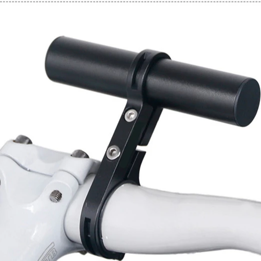 Bicycle Handlebar Extended Bracket Bike Headlight Mount Bar Computer Holder Lantern Lamp Support Rack Alloy Fiber Stand